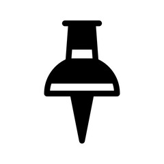 Pin Icon Vector Symbol Design Illustration