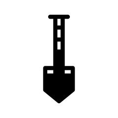 Shovel Icon Vector Symbol Design Illustration