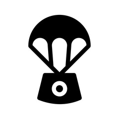 Space Capsule Icon Vector Symbol Design Illustration