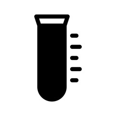 Test Tube Icon Vector Symbol Design Illustration