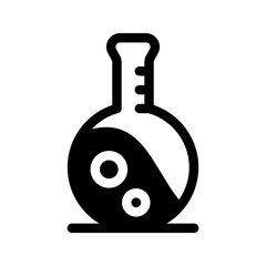 Flask Icon Vector Symbol Design Illustration