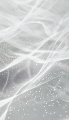 abstract white wavy background