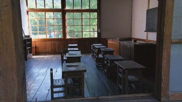 旧喰丸小学校の教室