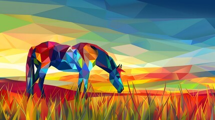 Obraz premium horse, animal, vector, illustration, farm, silhouette, running, stallion, nature, isolated, black, mammal, white, cartoon, horses, run, equestrian, mane, wild, equine, gallop, brown, beautiful, animal