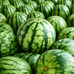 Fresh and delicious looking watermelon