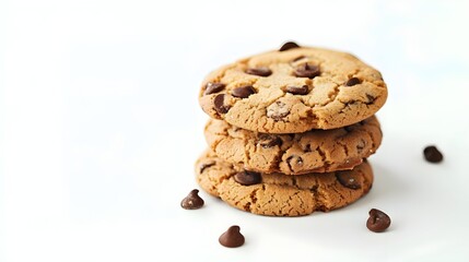 chip, cookie, biscuit, sweet, white, chocolate, tasty, brown, closeup, delicious, dessert, piece, stacked, cracker, homemade, isolated, snack, crumb, dark chocolate, nobody, background, baked, breakfa
