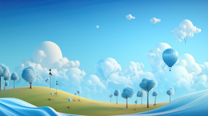 generated illustration of  World Diabetes Day background on November 14