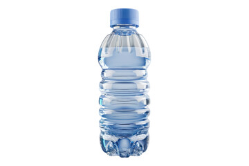 Children water bottle isolated on transparent background