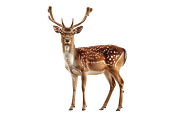 Fototapeta premium Deer isolated on transparent background