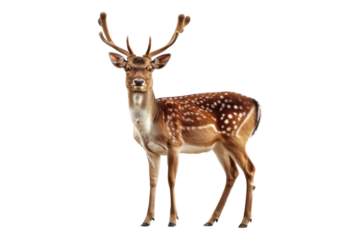 Deer isolated on transparent background