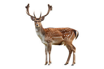 Deer isolated on transparent background