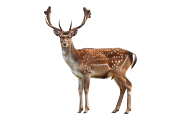 Deer isolated on transparent background