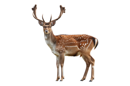 Deer isolated on transparent background - Powered by Adobe
