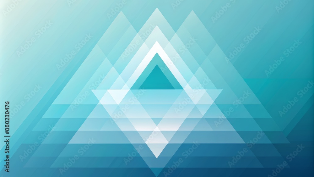 Poster stunning minimalist vector design featuring a subtle triangle gradient shifting from pure white to c