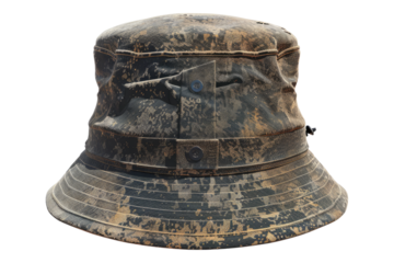 Solider hat isolated on transparent background