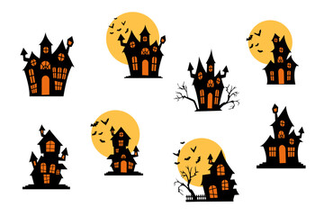 Halloween Haunted Castle SET