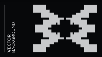 Obraz premium GEOMETRIC SHAPE GRAPHIC VECTOR BACKGROUND