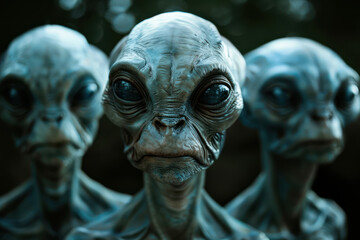 Alien creatures on a mission to Earth