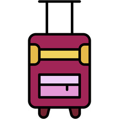 luggage, travel, honeymoon, suitcase, love Icon