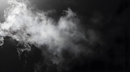 Dark & Moody Backdrop Abstract Smoke, Design Space
