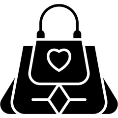 Bag, ladies, purse, hand bags, wallet Icon
