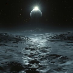 Eris' ice