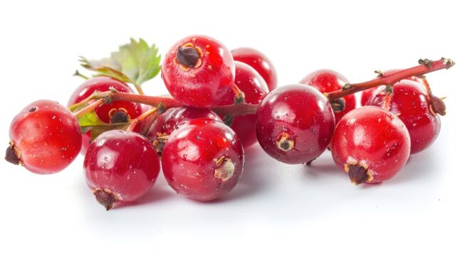 Conkerberry fruit on white background , 