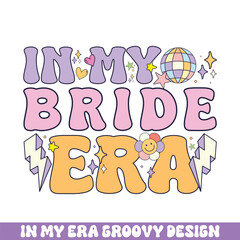 In my bride era groovy retro designs