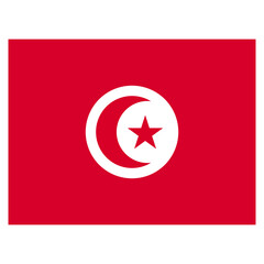 Vector Icon for Tunisia, country, national, flag, world flag
