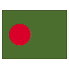 Vector Icon for Bangladesh, country, national, flag, world flag