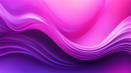 Fototapeta premium A purple wave with a pink background