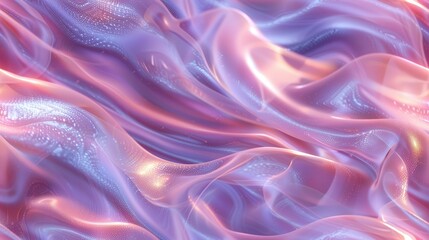 Obraz premium Abstract Background with Pink and Blue Wavy Pattern