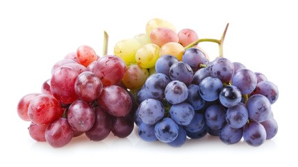 Fototapeta premium Grape fruit on white background ,