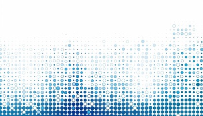 Gradient abstract background with blue dots