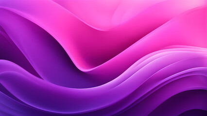 Fototapeta premium A purple and pink wave with a purple background