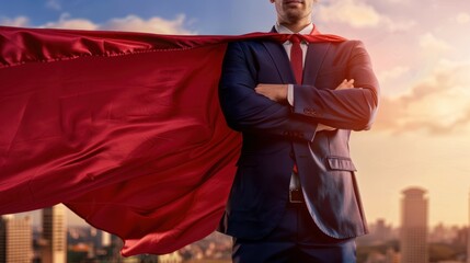 The Superhero in Business Suit