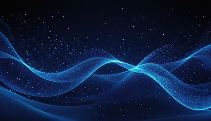 Futuristic abstract blue glow particle background
blue dots 221