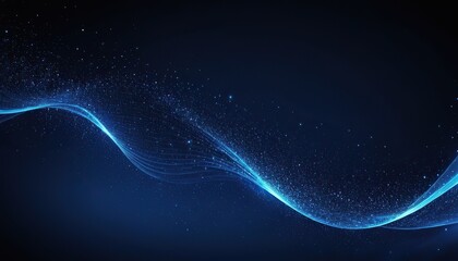Futuristic abstract blue glow particle background
blue dots 221