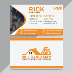 Handyman business card