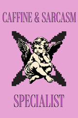 Specialist illustration, Caffeine & Sarcasm
