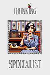Specialist Illustration, Drinking