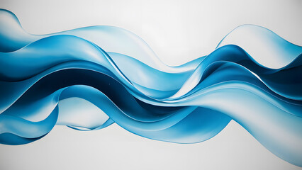 abstract blue wave background