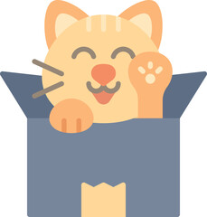 Cat box icon