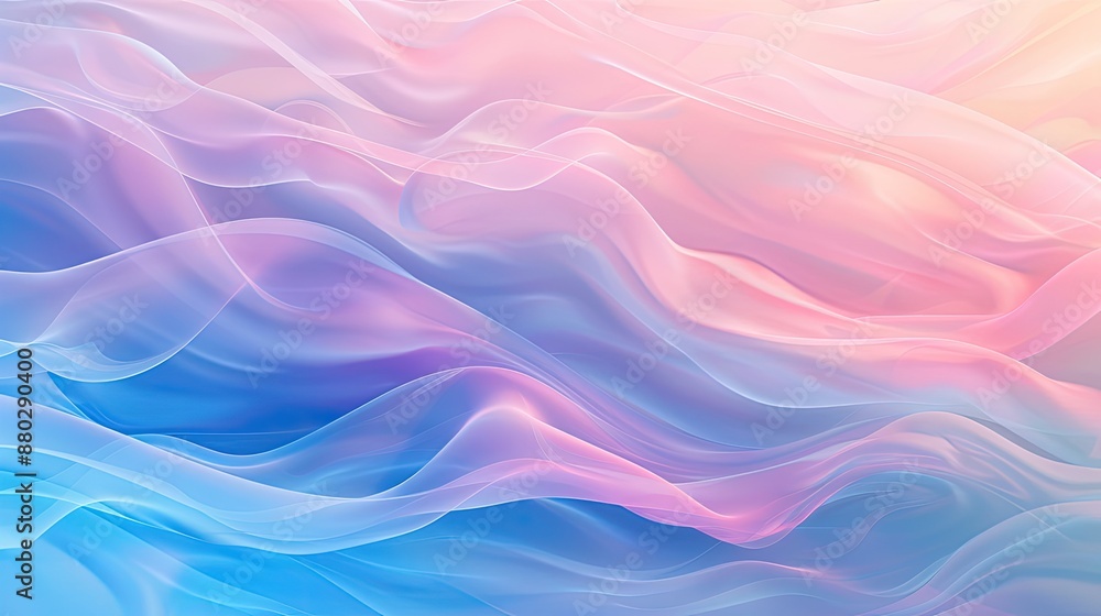 Poster gradient background with soft transitions, versatile for various subjects.