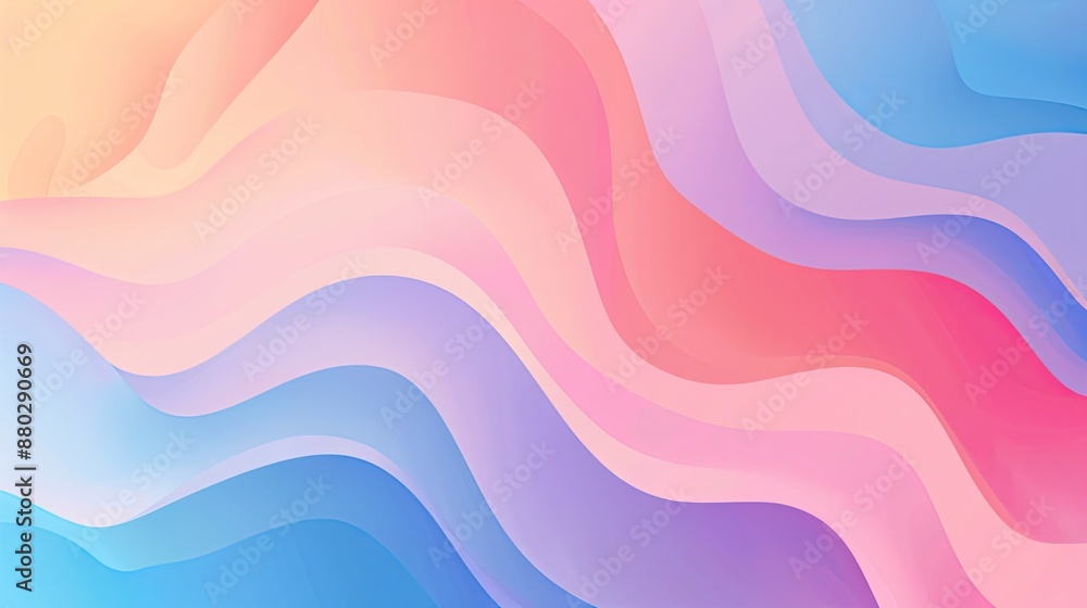 Aufkleber gradient background with soft transitions, versatile for various subjects.