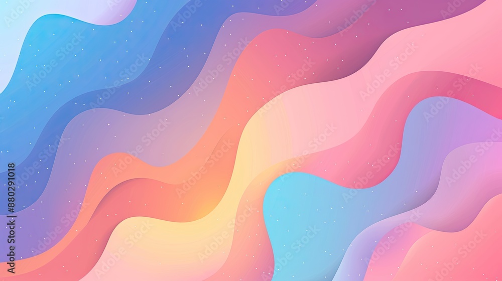 Aufkleber gradient background with soft transitions, versatile for various subjects.
