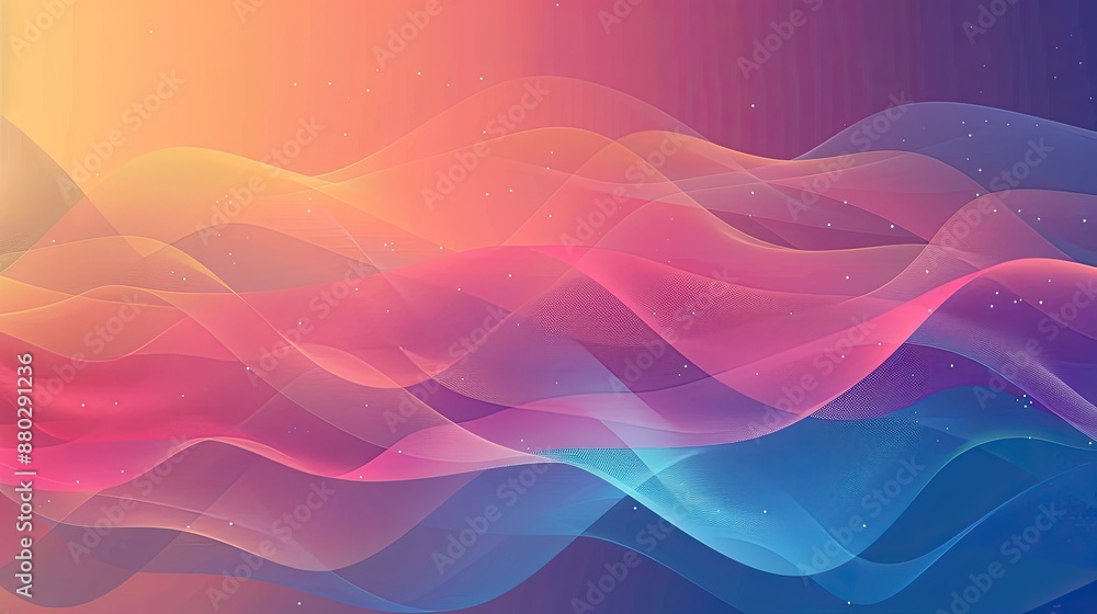 Fototapete Gradient background with soft transitions, versatile for various subjects.