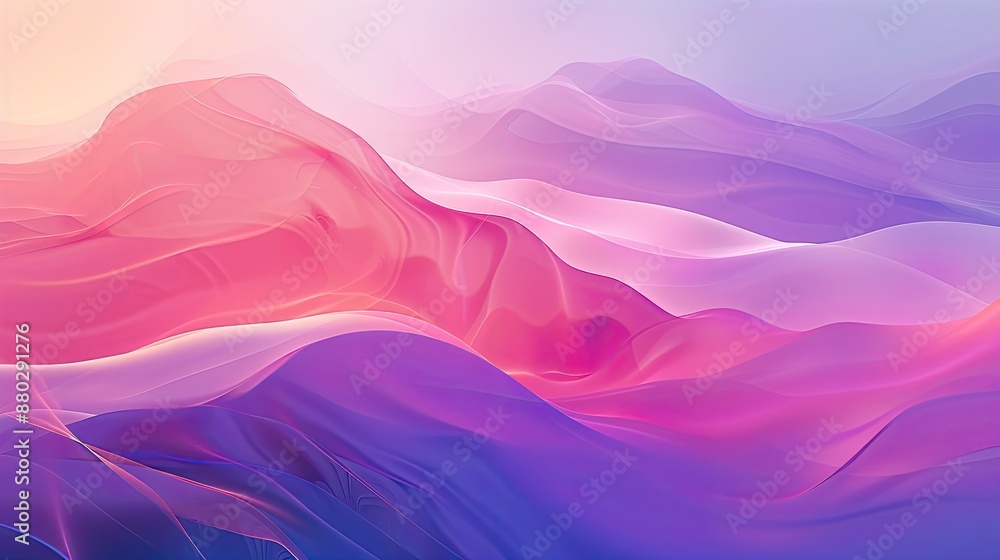 Aufkleber gradient background with soft transitions, versatile for various subjects.