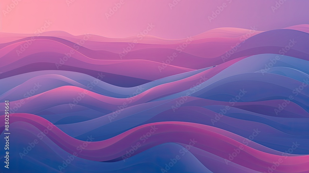 Poster gradient background with soft transitions, versatile for various subjects.