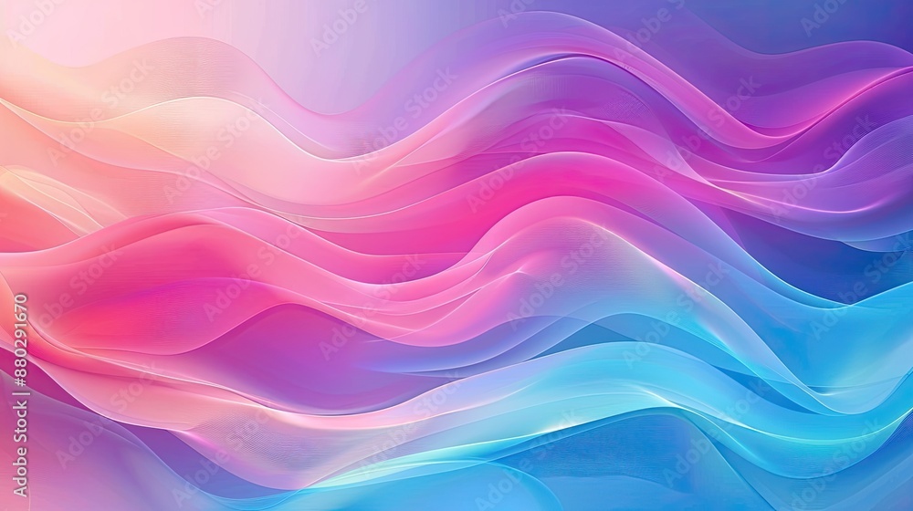 Aufkleber gradient background with soft transitions, versatile for various subjects.